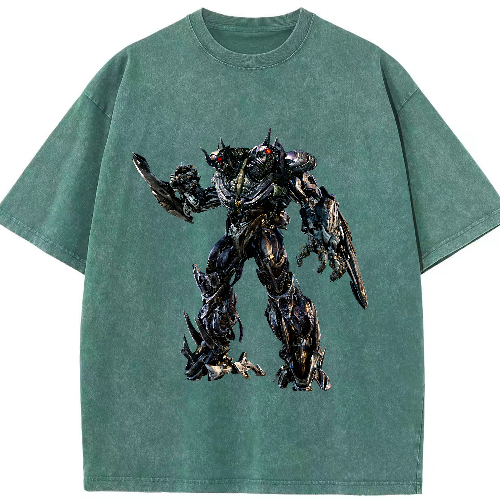 （画像用） Transformers トランスフォーマー 綿100% ヴィンテージ風 半袖Tシャツ（フロントプリント）